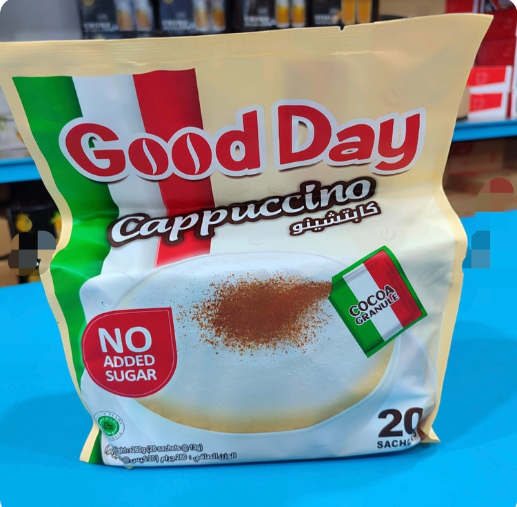 کاپوچینو گوددی بدون شکر 20 عددی