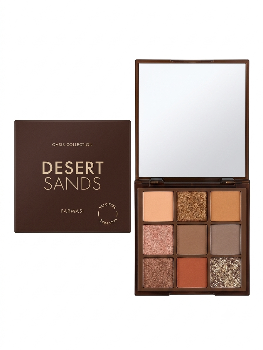 پالت سایه چشم ۹ رنگ فارماسی مدل Desert Sands (Oasis Collection)